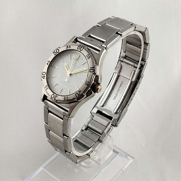 I Like Mikes Mid Century Modern Watches Skagen Men's Divers Watch, Glow in the Dark Hands, Bracelet Strap