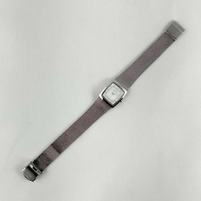 I Like Mikes Mid Century Modern Watches Skagen Women's Watch, Mother of Pearl Dial, Jewel Details, Mesh Strap
