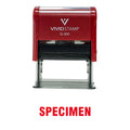 SPECIMEN Self Inking Rubber Stamp