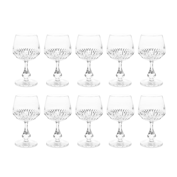 Spode "Christine" Red Wine Glasses (10)