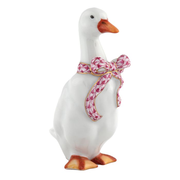 Standing Duck - Raspberry