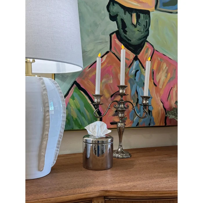 Sterling Tissue Holder