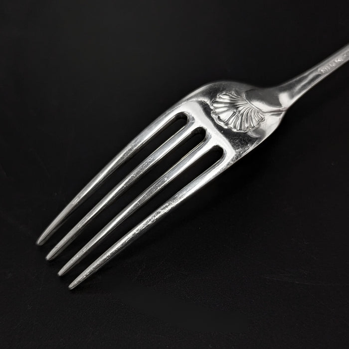 Stieff "Williamsburg Shell" Sterling Silver Individual Salad Fork