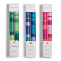 Stripe and Glow Multi Layer 10" Taper Candle