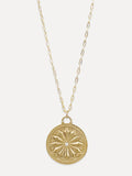 Sun Lotus Necklace