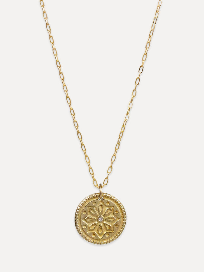 Sun Lotus Necklace