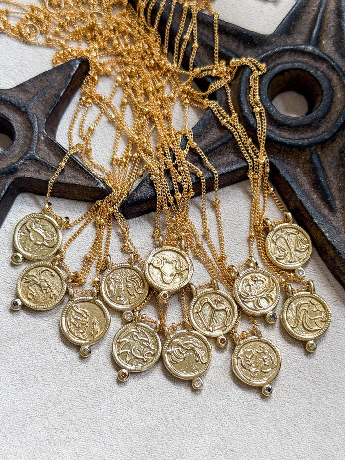 Taurus Zodiac Necklace