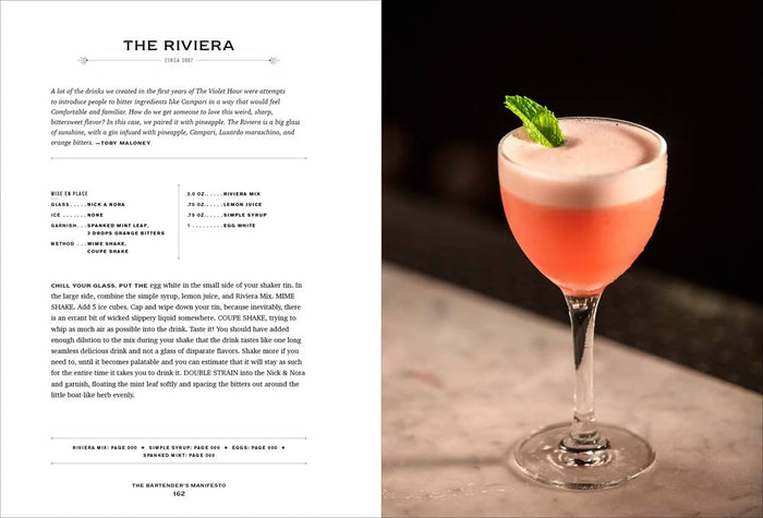 The Bartender's Manifesto: How to Think, Drink, and Create Cocktails Like a Pro
