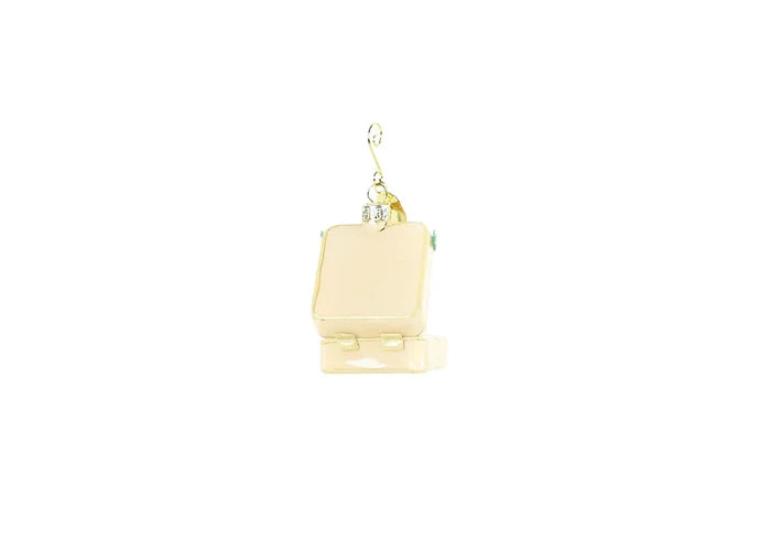 THE Ring Box Glass Shaped Ornament