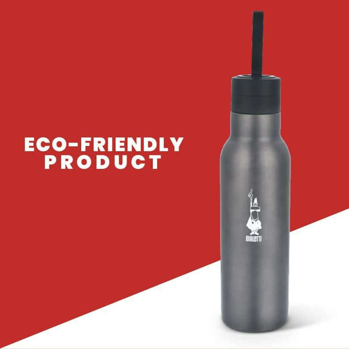 Thermal Bottle, Dark Grey Stainless Steel Flask Thermal Bottle, Dark Grey Thermal Bottle, Dark Grey Bialetti