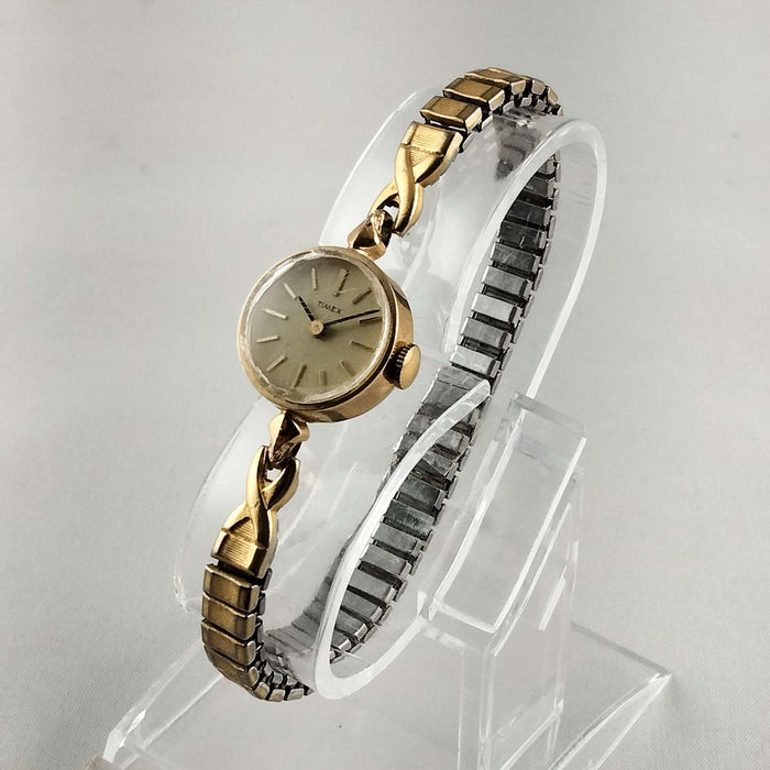 I Like Mikes Mid Century Modern Watches Timex Women's Petite Watch, Stretch Strap