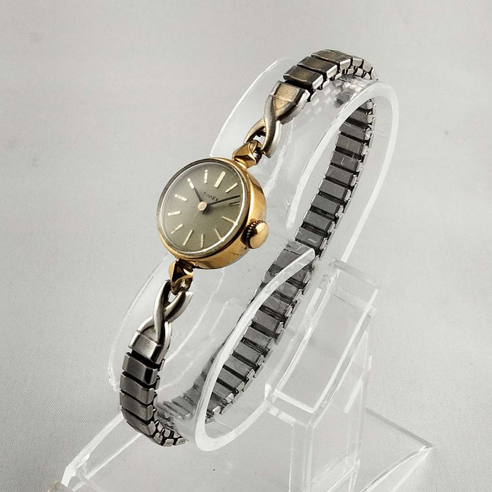 I Like Mikes Mid Century Modern Watches Timex Women's Petite Watch, Stretch Strap