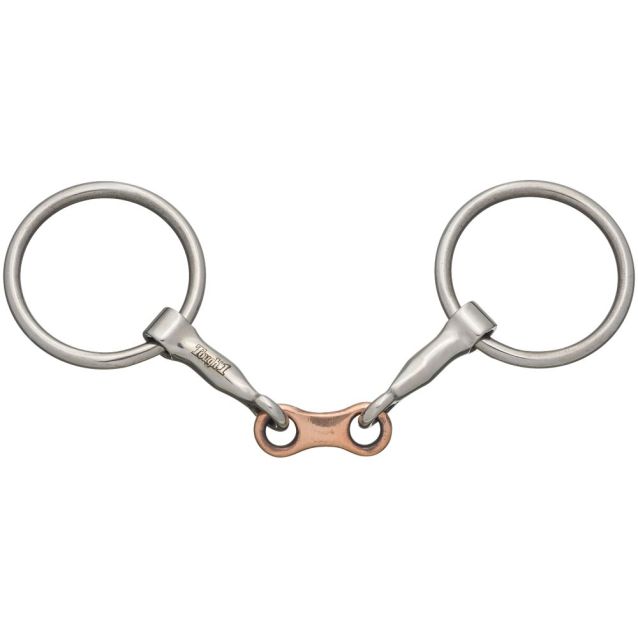 TOUGH1 MINIATURE FRENCH LINK LOOSE RING BIT - 4"
