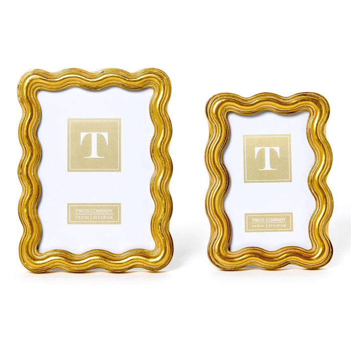 Triple Wave Photo Frame