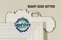 Truck with GIFTS -  Corner Door Sitter - Sublimation Blank