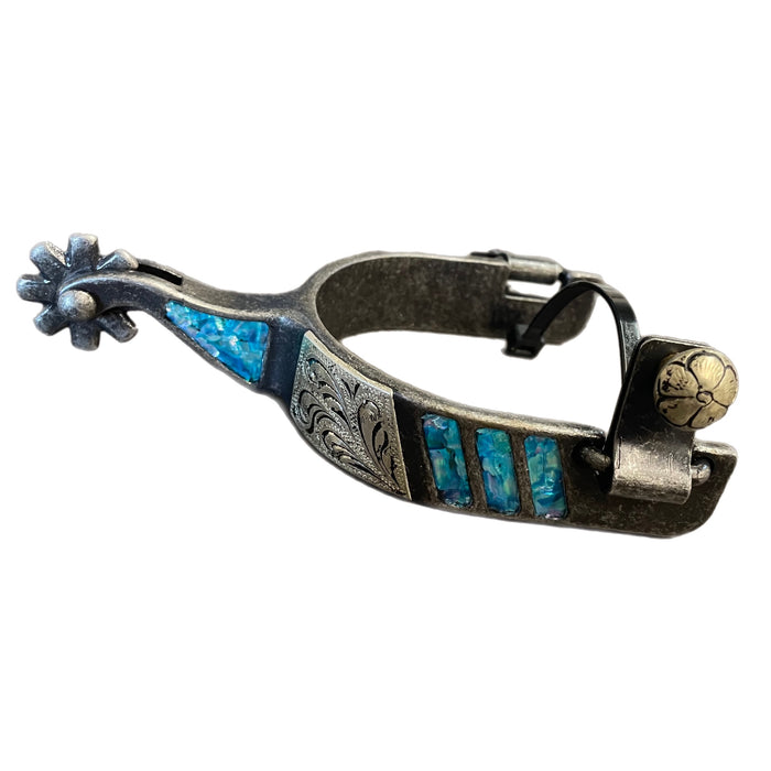 TURQUOISE INLAY SPURS