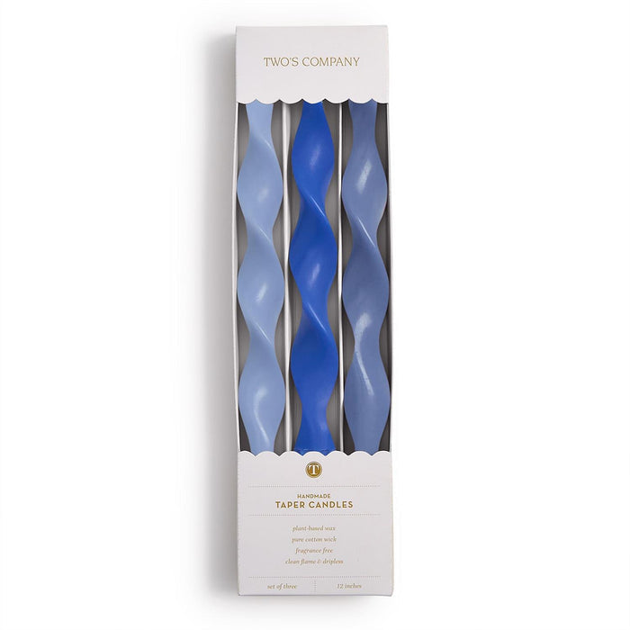 Twist and Glow 12" Twist Taper Candles