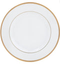 Ultra-White Signature Gold Dinner Plate
