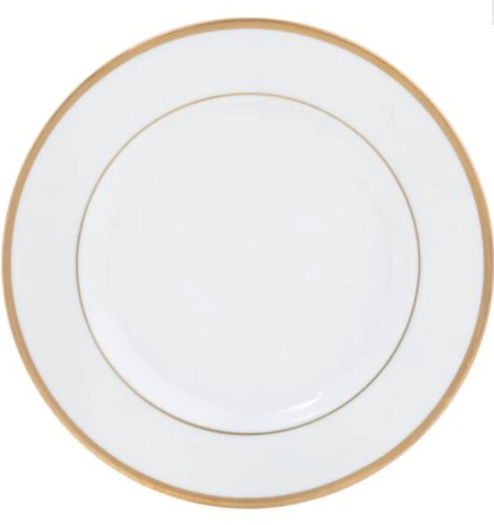 Ultra-White Signature Gold Dinner Plate