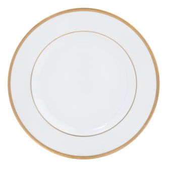 Ultra-White Signature Gold Salad Plate