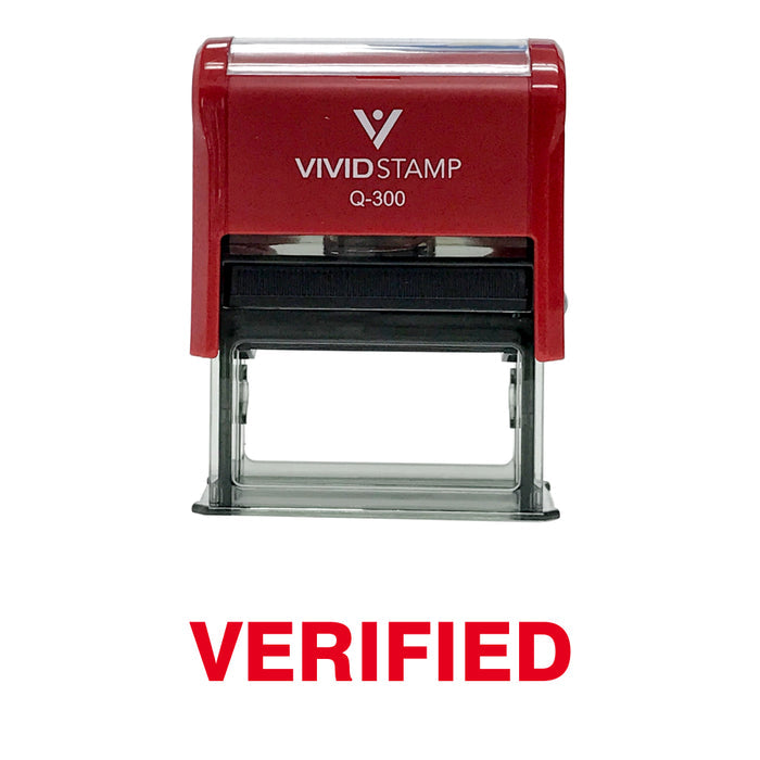 Verified Self Inking Rubber Stamp