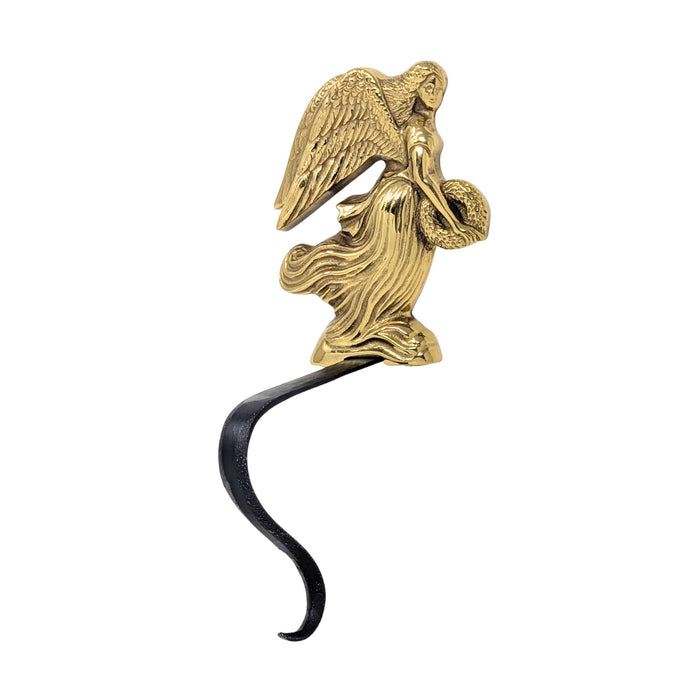 Virginia Metalcrafters Brass Williamsburg Angel Stocking Holder