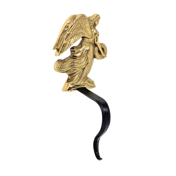 Virginia Metalcrafters Brass Williamsburg Angel Stocking Holder