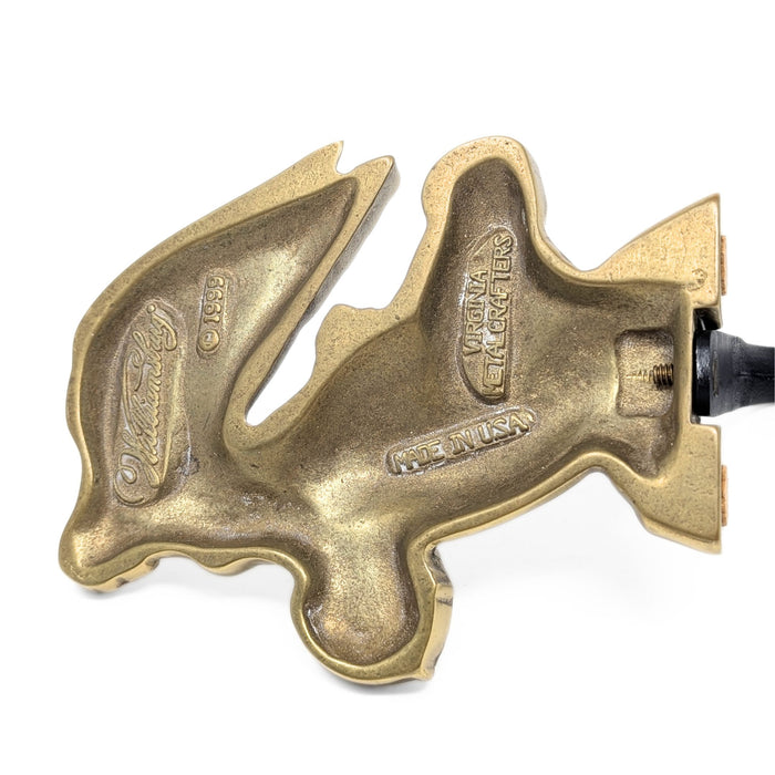 Virginia Metalcrafters Brass Williamsburg Angel Stocking Holder