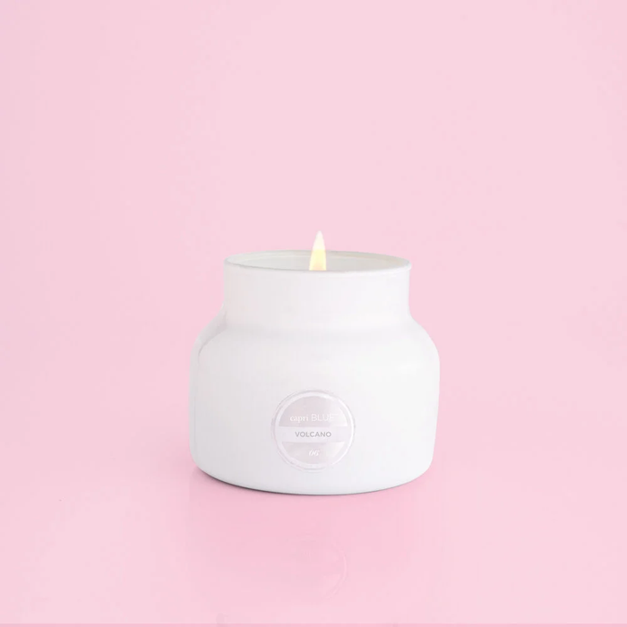 Volcano White Petite Jar