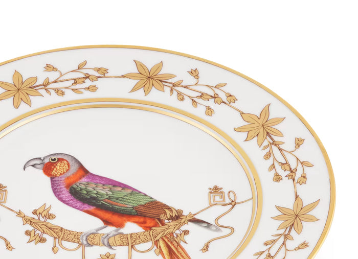 Volière Perroquet Nestor Dessert Plate
