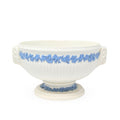 Wedgwood "Lavender on Cream" Rams Head Footed Bowl