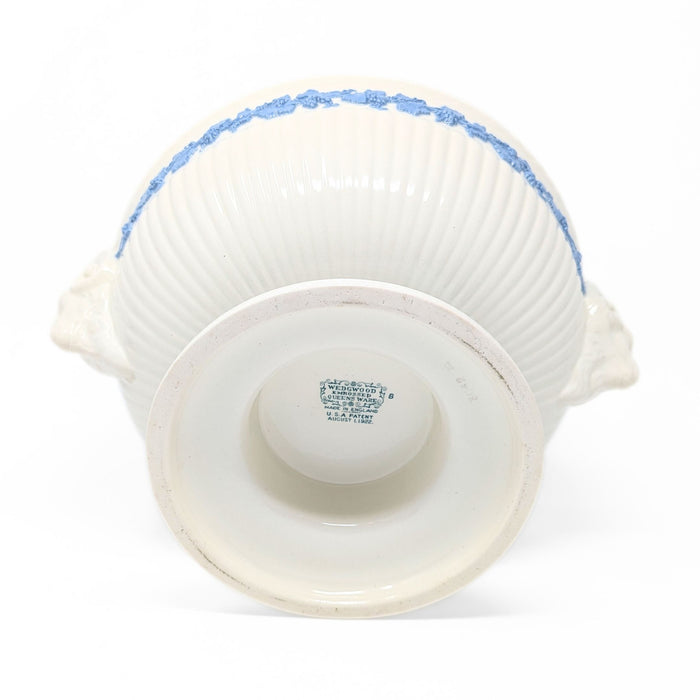 Wedgwood "Lavender on Cream" Rams Head Footed Bowl