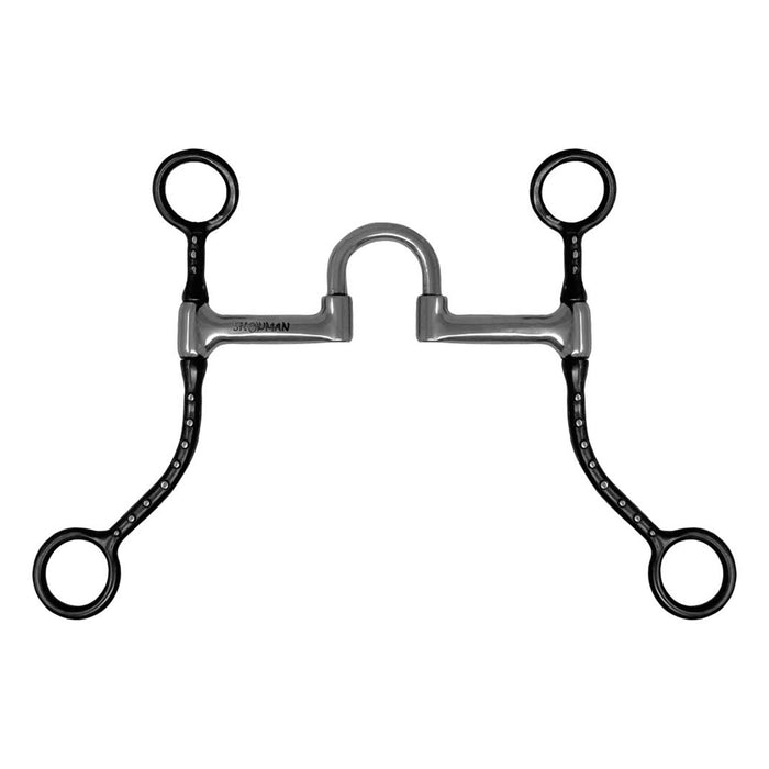 Western Short Shank Correction Bit with Silver Dots